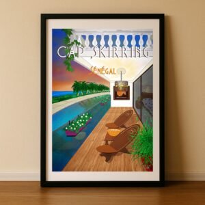 Affiche Sénégal - Cap Skirring